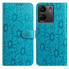 Funda de teléfono de cuero con relieve de ma...