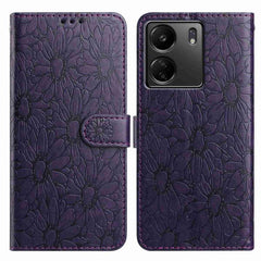 Funda de teléfono de cuero con relieve de ma...