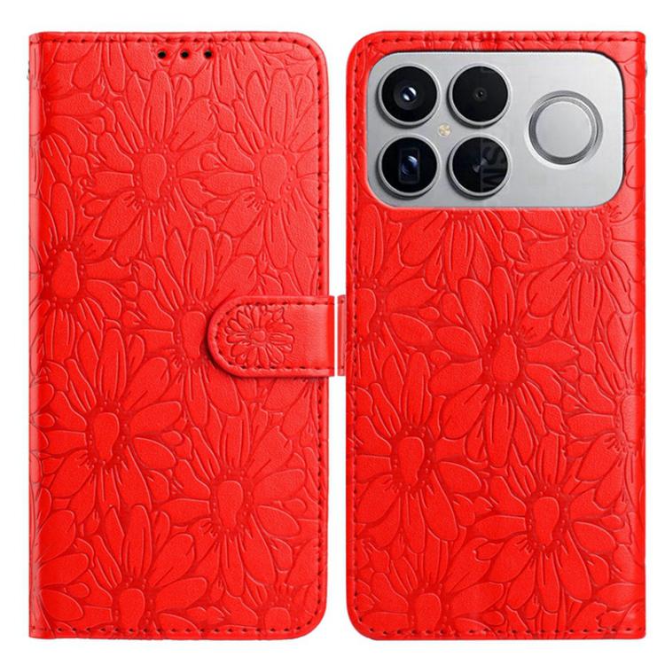 Funda de teléfono de cuero con relieve de ma...