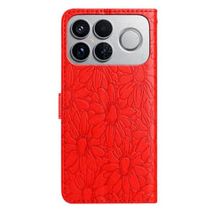 Funda de teléfono de cuero con relieve de ma...