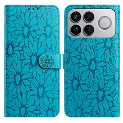 Funda de teléfono de cuero con relieve de ma...