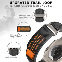 Correa de reloj de nailon trenzado con hebil...