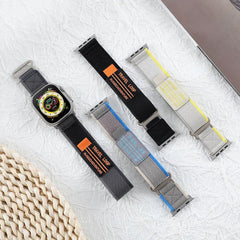 Correa de reloj de nailon trenzado con hebil...