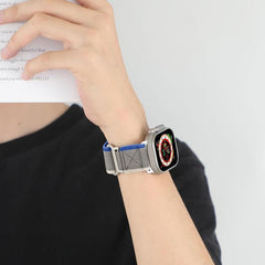 Correa de reloj de nailon trenzado con hebil...