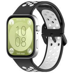 xDfind Two Color Silicone Sports Watch Band ...