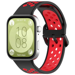 xDfind Two Color Silicone Sports Watch Band ...