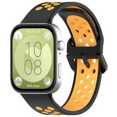 xDfind Two Color Silicone Sports Watch Band ...