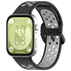 xDfind Two Color Silicone Sports Watch Band ...