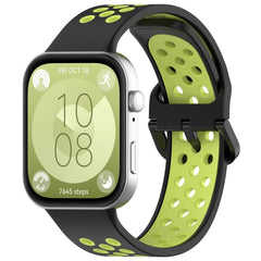 xDfind Two Color Silicone Sports Watch Band ...