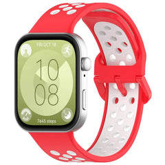xDfind Two Color Silicone Sports Watch Band ...