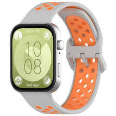 xDfind Two Color Silicone Sports Watch Band ...