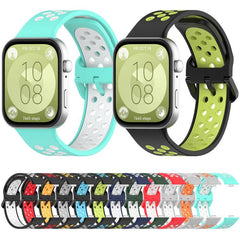 xDfind Two Color Silicone Sports Watch Band ...