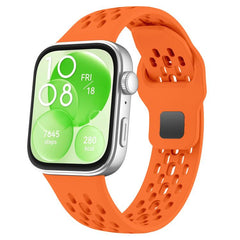 xDfind Mesh Reverse Buckle Silicone Watch Ba...
