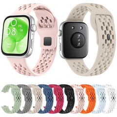xDfind Mesh Reverse Buckle Silicone Watch Ba...