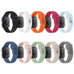xDfind Mesh Reverse Buckle Silicone Watch Ba...