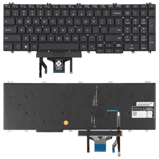 Teclado retroiluminado para portátil con pun...