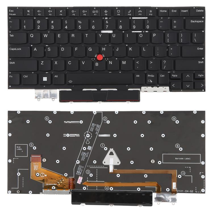 Teclado retroiluminado para portátil Lenovo ...