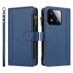 Estuche de piel con cierre magnético, 9 ranu...