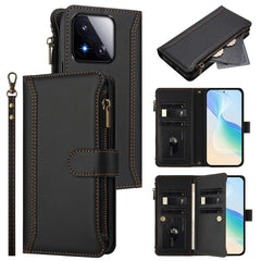 Estuche de piel con cierre magnético, 9 ranu...