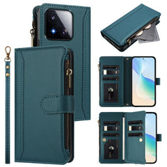 Estuche de piel con cierre magnético, 9 ranu...