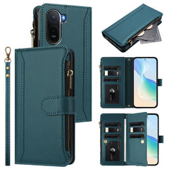 Estuche de piel con cierre magnético, 9 ranu...