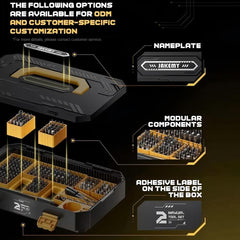 Caja de herramientas manual modular Jakemy J...