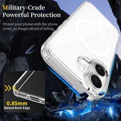 Funda para teléfono MagSafe híbrida de PC y ...