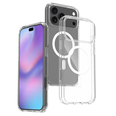 Funda para teléfono MagSafe híbrida de PC y ...