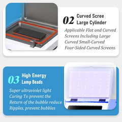 YYD YD-636 Laminadora, antiespumante y de cu...