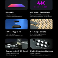 Microscopio industrial Mechanic MOS 4K con s...