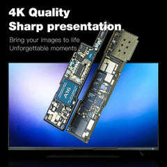 Microscopio industrial Mechanic MOS 4K con s...