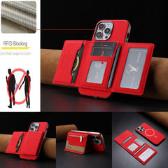 Funda para teléfono RFID MagSafe con cierre ...