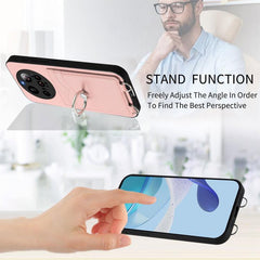 Funda para teléfono con tarjetero y anillo R...