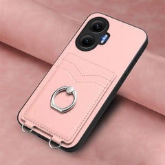 Funda para teléfono con tarjetero y anillo R...