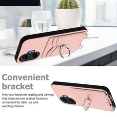 Funda para teléfono con tarjetero y anillo R...