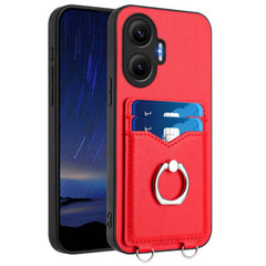 Funda para teléfono con tarjetero y anillo R...