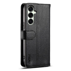 ESEBLE E11 Cartera de piel con cremallera y ...