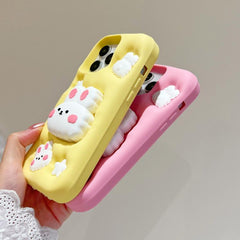 Funda para teléfono con soporte y diseño de ...