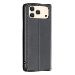 Funda magnética de cuero para teléfono      ...