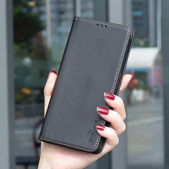 Funda magnética de cuero para teléfono      ...