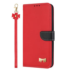 Funda de cuero con lazo metálico para teléfo...