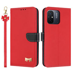 Funda de cuero con lazo metálico para teléfo...