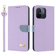 Funda de cuero con lazo metálico para teléfo...