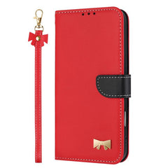 Funda de cuero con lazo metálico para teléfo...