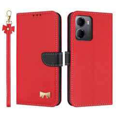 Funda de cuero con lazo metálico para teléfo...