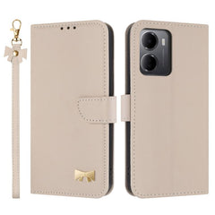 Funda de cuero con lazo metálico para teléfo...