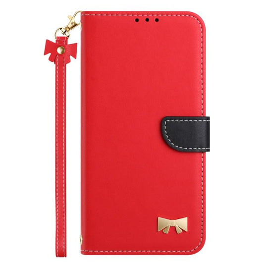 Funda de cuero con lazo metálico para teléfo...