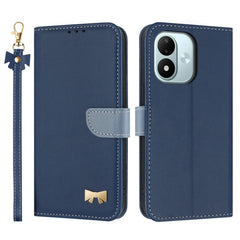 Funda de cuero con lazo metálico para teléfo...