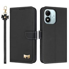Funda de cuero con lazo metálico para teléfo...