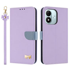 Funda de cuero con lazo metálico para teléfo...